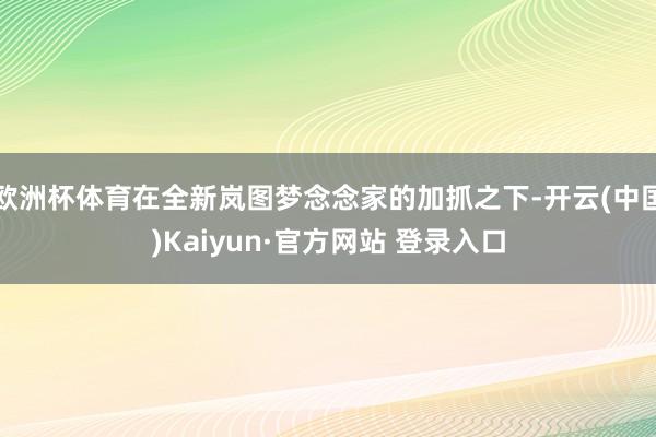 欧洲杯体育在全新岚图梦念念家的加抓之下-开云(中国)Kaiyun·官方网站 登录入口